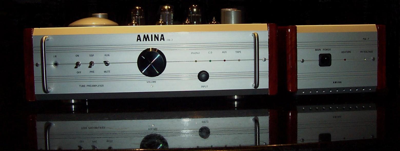AMINA PR7 full tube preamp.